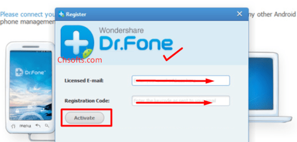 wondershare dr fone for ios licensed email and registration code
