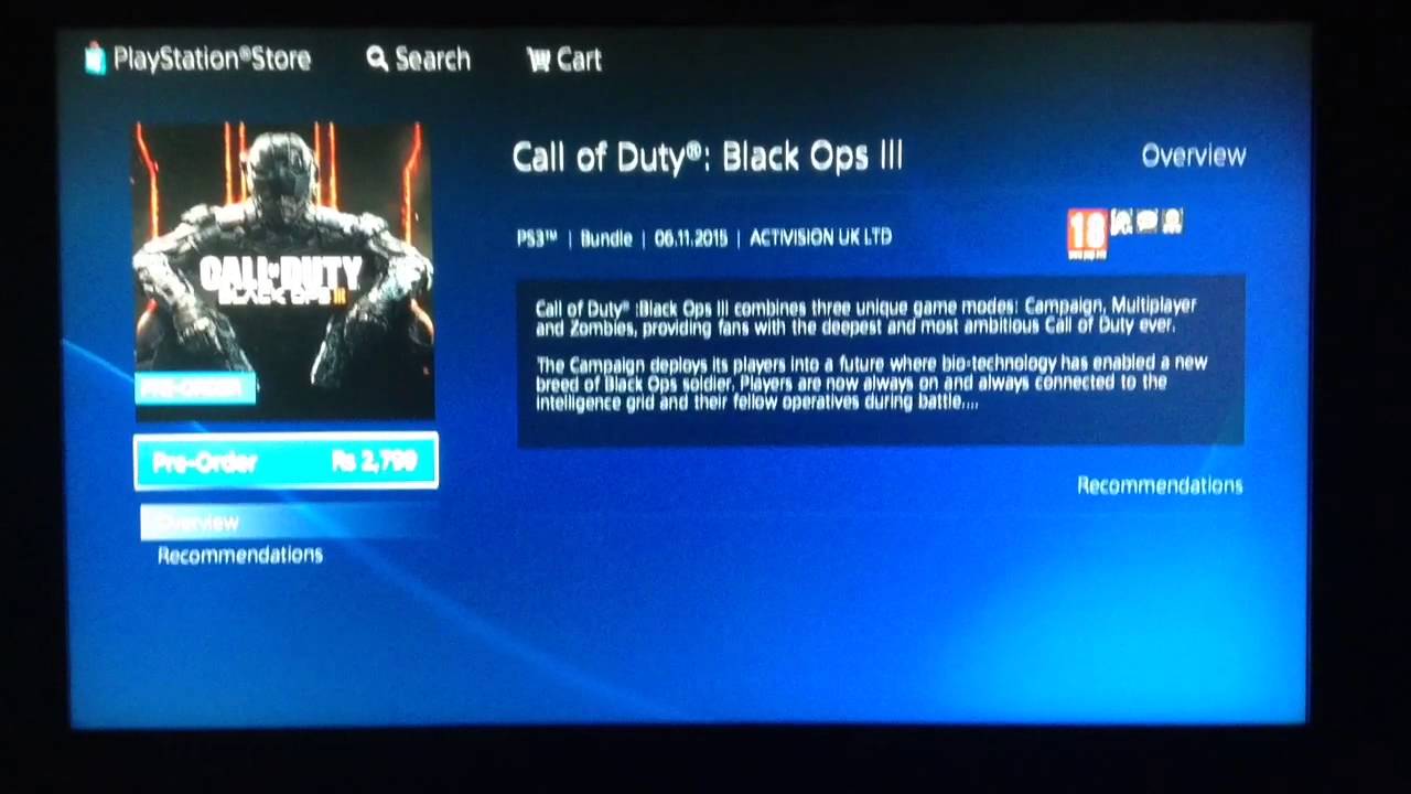 Black Ops 3 Ps4 Download Code Free